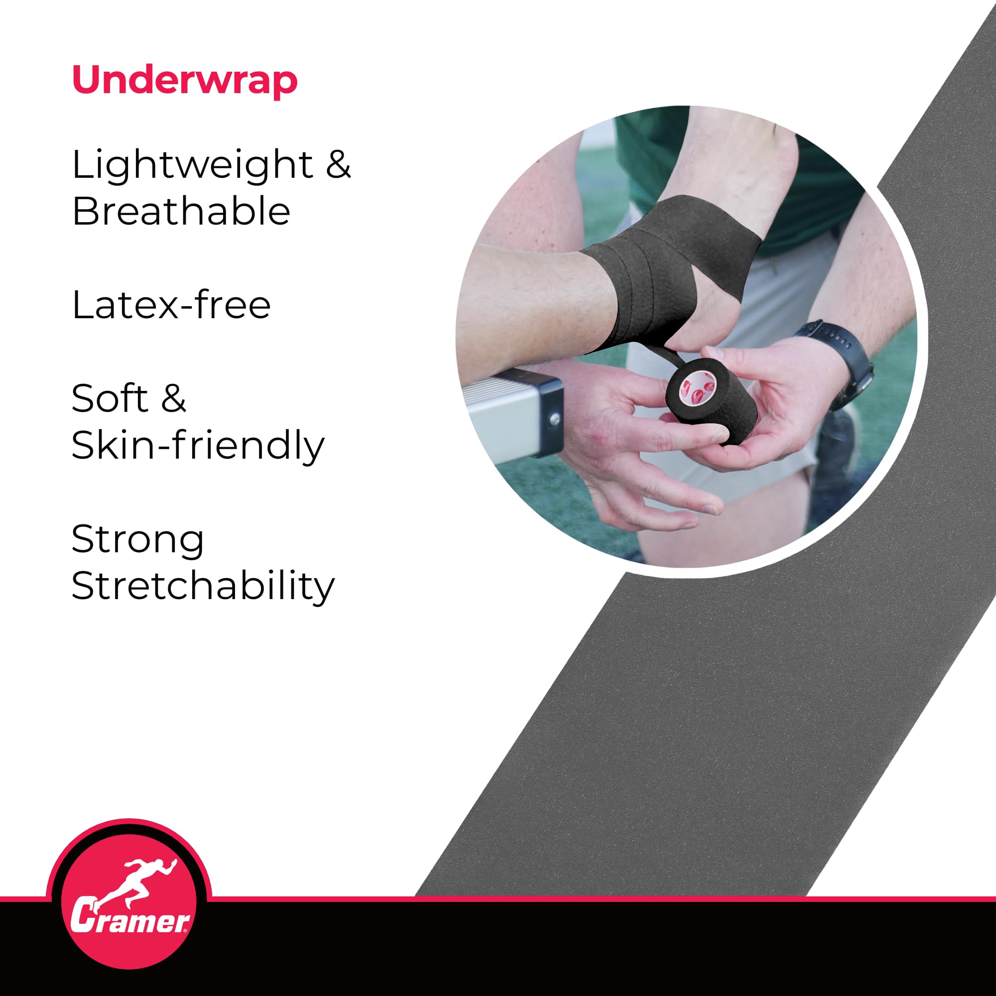 Amazon | クレーマーテープアンダーラップ、スポーツテーピング用48